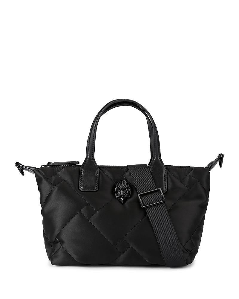 Kurt Geiger Small Shopper Tote Drench In Black