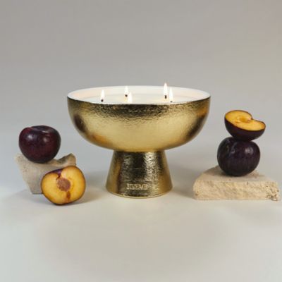 Black Plum &amp; Cassis Giant Ceramic Candle 45 oz.