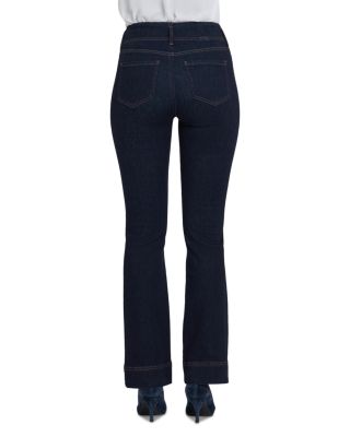 Barbara Bootcut Double Button Jeans in Magical
