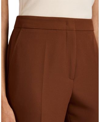 Prima Straight Leg Pants in Soft Stretch Crepe