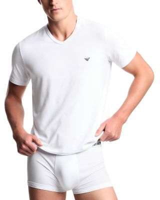 V Neck Stretch Tees, Pack of 2