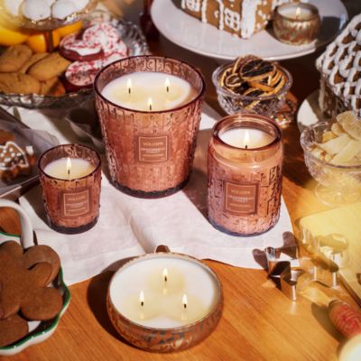 Gingerbread Chalet Candle Collection