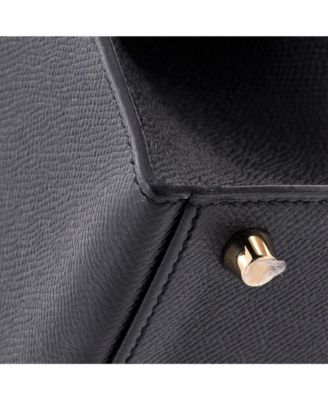 Kelly 32 Handbag Black Epsom with Gold Hardware