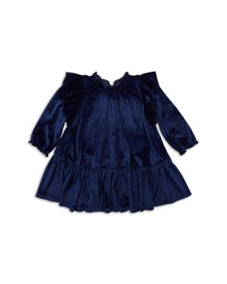 Girls' Harper Velour Dress - Little Kid