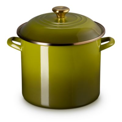 Enamel on Steel Classic Round Stockpot, 12 Qt.