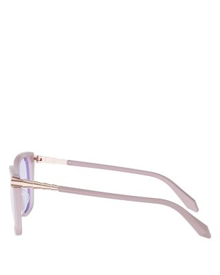 Serpenti Viper Square Eyeglasses, 53mm