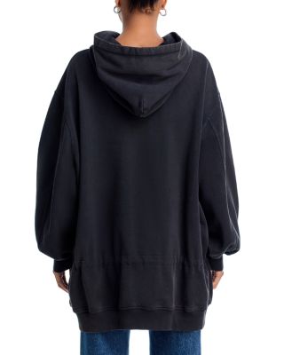 Dropped Waist Hoodie Dress