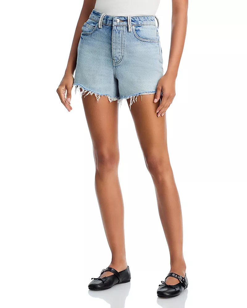 alexanderwang. t Embellished Relaxed Shorts