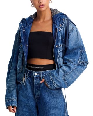 Cropped Cargo Jacket