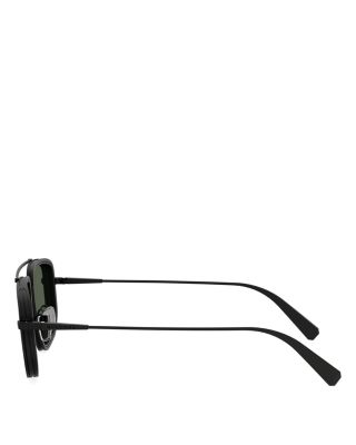 B.zero1 Rectangular Sunglasses, 57mm