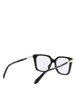 Serpenti Viper Square Eyeglasses, 53mm