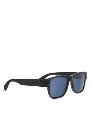 Aluminium Geometric Sunglasses, 56mm