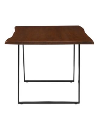 Viggo 60" Live Edge Acacia Wood Acacia Wood Dining Table