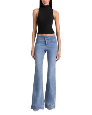 Hot Mid Rise Jeans in Celtine Vintage