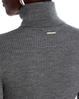 Belted Mini Sweater Dress