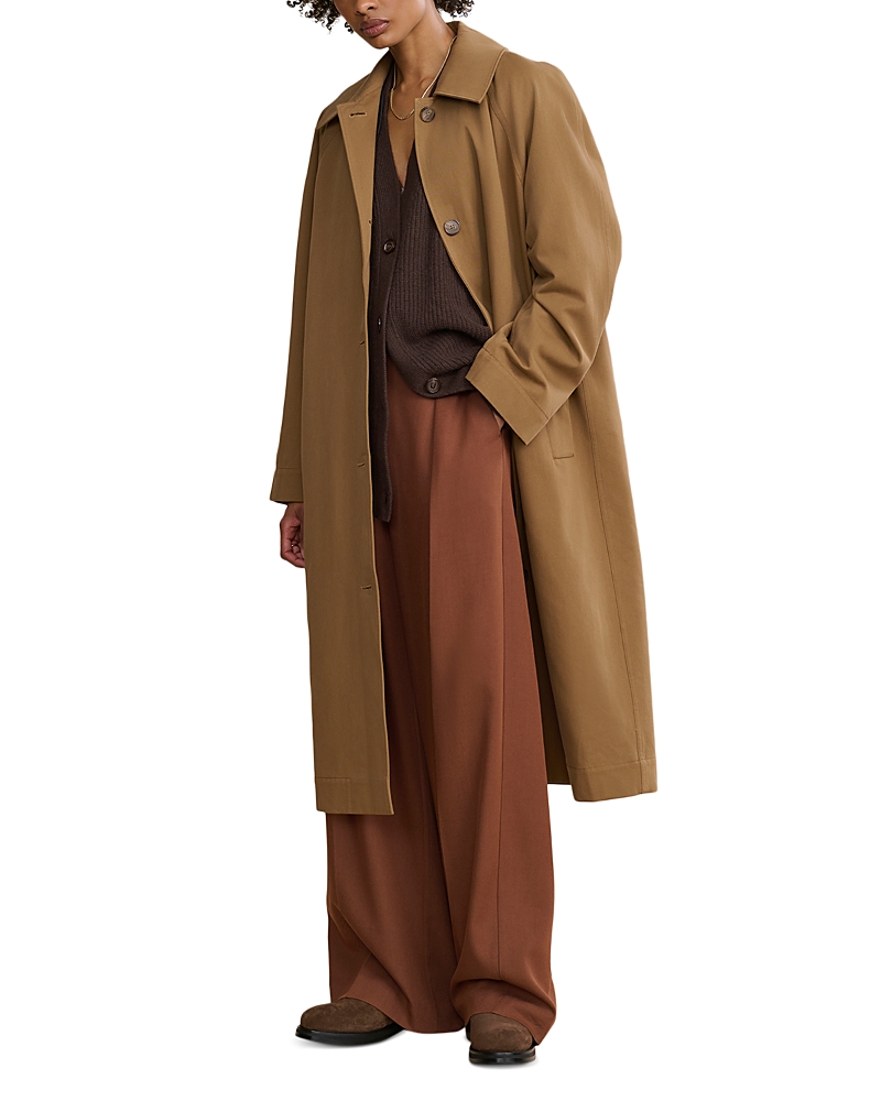Jenni Kayne Mccall Trench Coat In Brown