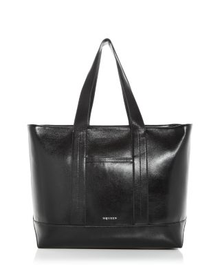 Leather Shopper Tote