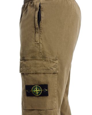 Tapered Cotton Stretch Trousers