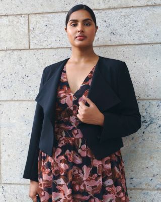 Plus Eboni Cropped Jacket