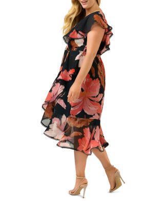 Elena Wrap Front Dress