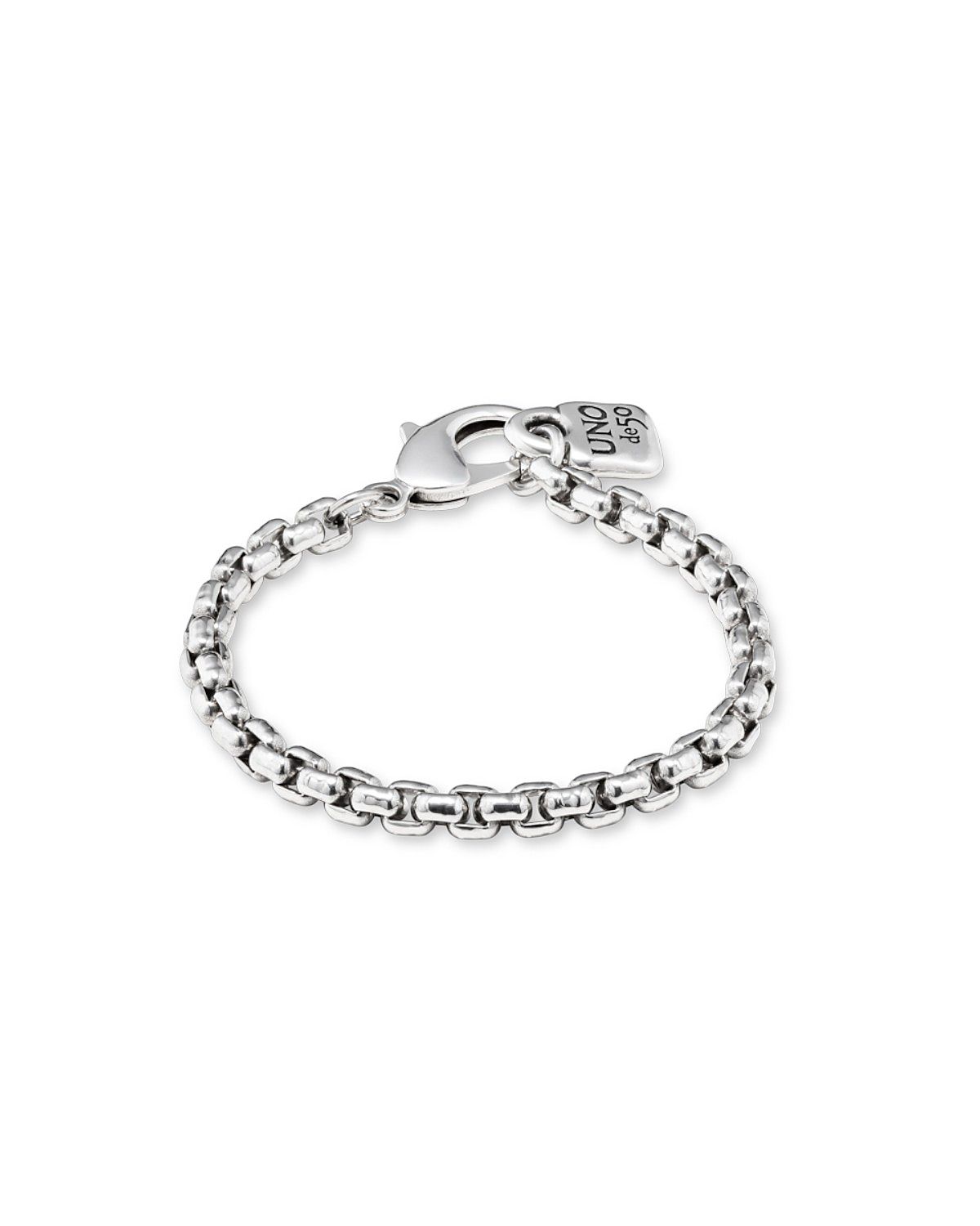 UNOde50 Sterling Silver Plated Chain Bracelet