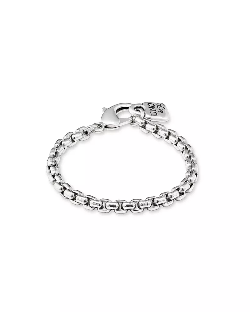 UNOde50 Sterling Silver Plated Chain Bracelet