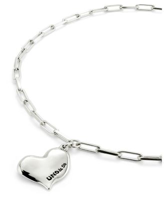 Medium Heart Link Necklace