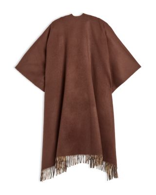 St. Charlotte Reversible Wool & Cashmere Cape