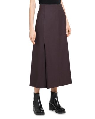 Trouser Front Maxi Skirt