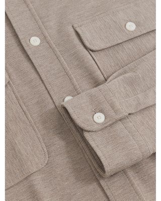 Forsithe Textured Twin Pocket Overshirt