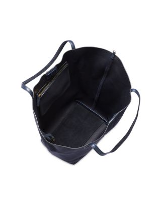 The Oversized Shopper Tote in Suede 