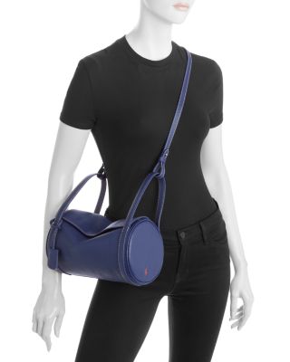 Polo Play Barrel Leather Duffel Bag