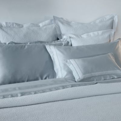 Luíz Embroidered Sateen Standard Sham, Pair