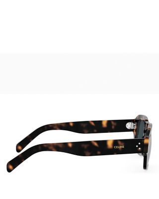 3 Dots HD Rectangle Sunglasses, 53mm