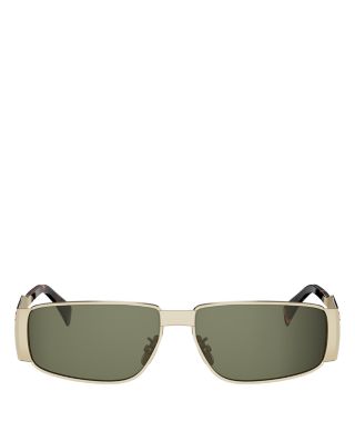 Triomphe Rectangular Sunglasses, 59mm