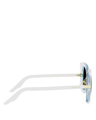 DiorButterfly S1F Butterfly Sunglasses, 53 mm