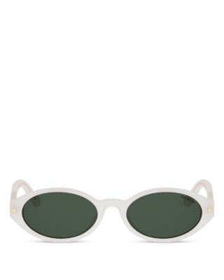 DiorPacific R1I Oval Sunglasses, 54mm