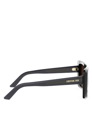 DiorMidnight S5I Square Sunglasses, 55mm