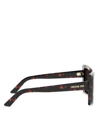 DiorMidnight S5I Square Sunglasses, 55mm