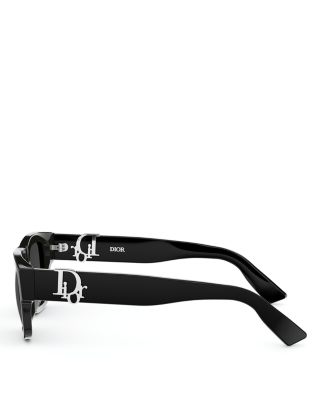DiorOblique S3I Rectangle Sunglasses, 52mm