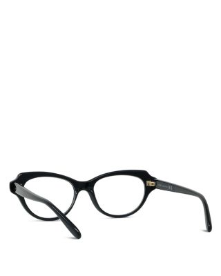 Slim Geometric Eyeglasses, 52mm