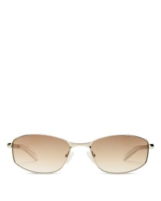 Star Beam Rectangular Sunglasses, 59mm