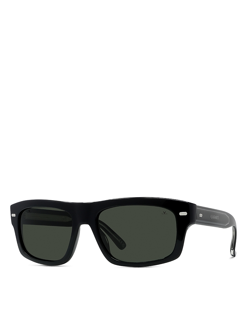 Vuarnet Lifestyle Rectangular Sunglasses, 56mm In Black