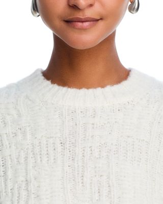 Merino Wool Blend Crewneck Sweater