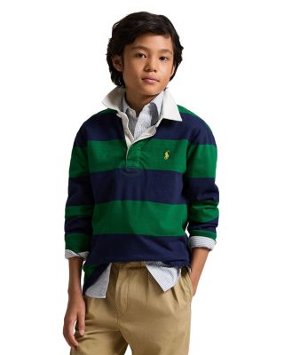 Ralph Lauren - Boys' The Iconic Rugby Shirt - Little Kid, Big Kid