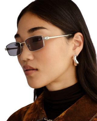 Bizarro Rectangle Sunglasses, 56mm