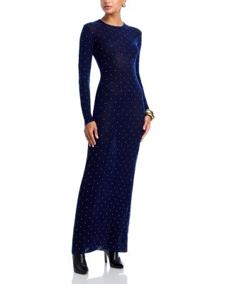 Rabanne - Wool Studded Maxi Dress