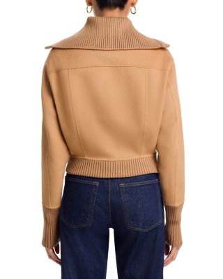 Double Faced Bomber Jacket