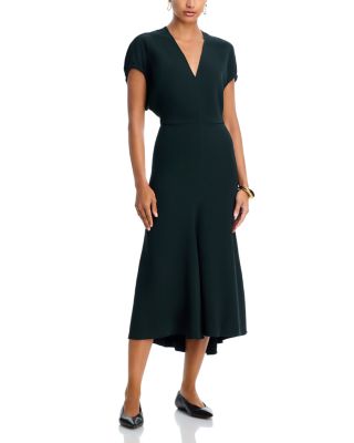 Victoria Beckham - Blouson Midi Dress