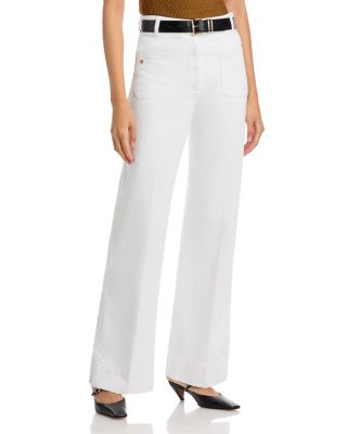 High Rise Alina Jeans in White